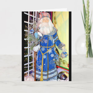 De Kerstkaart van de Vorst van de vader Feestdagen Kaart