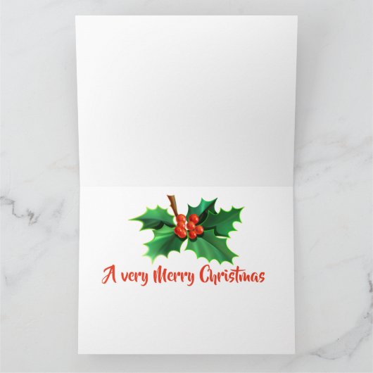 De Kerstkaart van de Workshop van de kerstman Bedankkaart (Binnen)