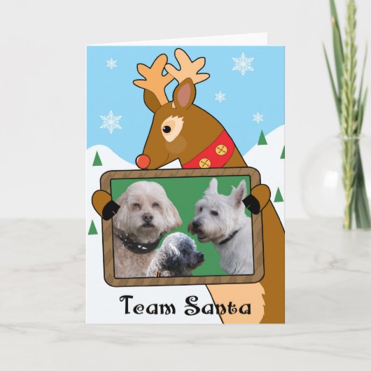 De Kerstkaart van Debra Feestdagen Kaart (Voorkant)