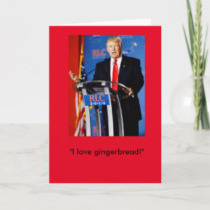 De Kerstkaart van Donald Trump Feestdagen Kaart
