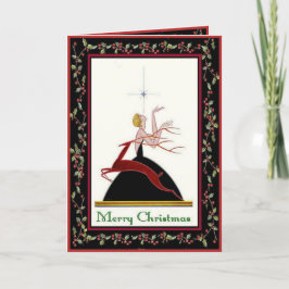 De Kerstkaart van Fashionista Feestdagen Kaart