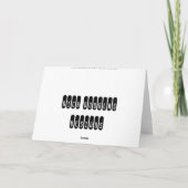 De Kerstkaart van Gloucester Feestdagen Kaart (Achterkant)