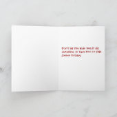 De Kerstkaart van Halloween Feestdagen Kaart (Binnen)