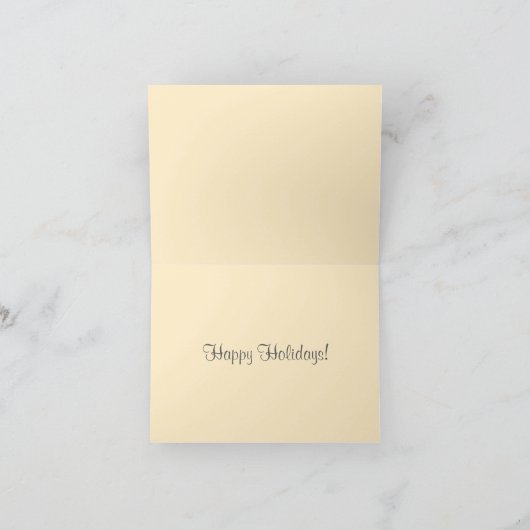 De Kerstkaart van het dekbed - het Raadsel van Feestdagen Kaart (Binnen)