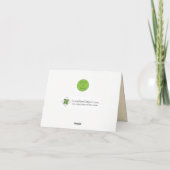 De Kerstkaart van het dekbed - het Raadsel van Feestdagen Kaart (Achterkant)