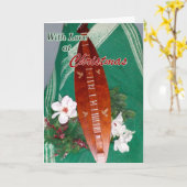 De Kerstkaart van het Hakkebord van de berg Kaart (Gele Bloem)