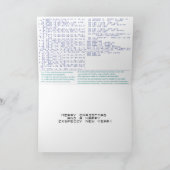 De Kerstkaart van het Rendier van ZXSpectrum Feestdagen Kaart (Binnen)