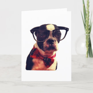 De Kerstkaart van Hipster Feestdagen Kaart