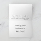 De Kerstkaart van Jesus van het baby Feestdagen Kaart (Binnen)