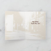 De Kerstkaart van Jesus van het Baby van Dumpster Feestdagen Kaart (Binnen)