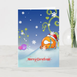 De Kerstkaart van kanker Feestdagen Kaart