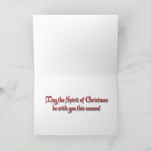 De Kerstkaart van Keeshond "Drie Wijzen " Feestdagen Kaart (Binnen)