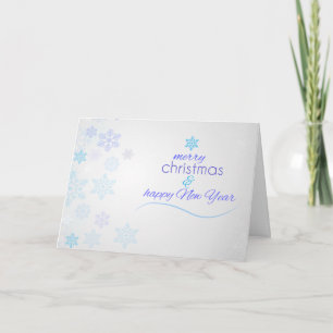 De Kerstkaart van Kerstmis en van het Nieuwjaar Feestdagen Kaart