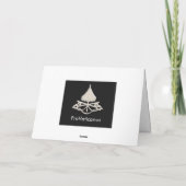 De Kerstkaart van Nativitatis Jesu Christi van de Feestdagen Kaart (Achterkant)