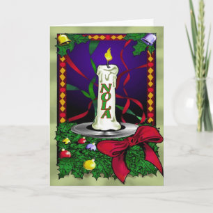 De Kerstkaart van Nola Feestdagen Kaart