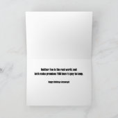 De Kerstkaart van "Obama Claus" Obama Feestdagen Kaart (Binnen)