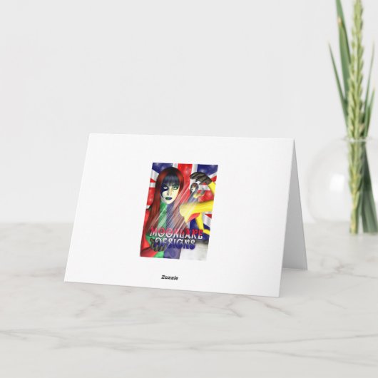 De Kerstkaart van Robin met sneeuwlandschap Feestdagen Kaart (Achterkant)