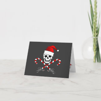 De Kerstkaart van Roger Santa van de piraat heel Feestdagen Kaart