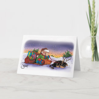 De Kerstkaart van Sevigny_Cute Feestdagen Kaart