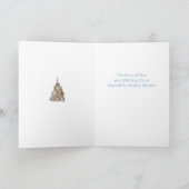 De Kerstkaart van Shell van het zee Feestdagen Kaart (Binnen)