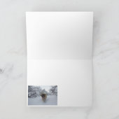 De Kerstkaart van Sparkly van Leonberger Feestdagen Kaart (Binnen)