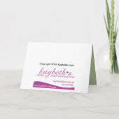 De Kerstkaart van Toyland van Westie Feestdagen Kaart (Achterkant)