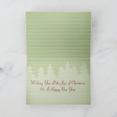 De Kerstkaart van Toyland van Westie Feestdagen Kaart (Binnen)