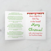 De Kerstkaart van Tzu van Shih Feestdagen Kaart (Binnen)