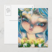 De Kerstkaart van Yule Feestdagenkaart (Voorkant / Achterkant)