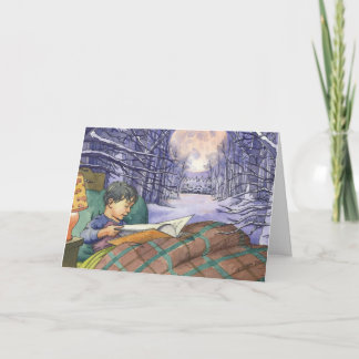 De Kerstkaart "verlicht van de Nacht" Feestdagen Kaart