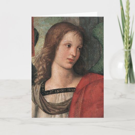 De Kerstkaarten Raffaello Sanzio van de Raphael- Feestdagen Kaart (Voorkant)