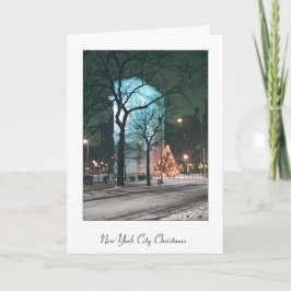 De Kerstkaarten van de Stad van New York Feestdagen Kaart