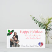 De Kerstkaarten van Henderson Feestdagenkaart (Staand voorkant)