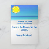 De Kerstkaarten van Napels Florida.  Personaliseer Feestdagen Kaart (Binnen)