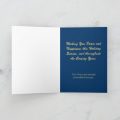 De Kerstkaarten van Russell Terrier Snow Cabin van Feestdagen Kaart (Binnen)