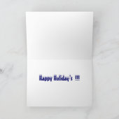 De Kerstkaarten van Saugy Feestdagen Kaart (Binnen)