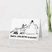 De Kerstkaarten van Saugy Feestdagen Kaart (Voorkant)