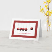 De kerstkaartje van Newton Kaart (Gele Bloem)