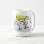 De kerstkaas Mok binnenhalen (Voorkant rechts)