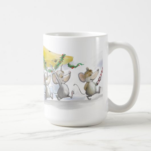 De kerstkaas Mok binnenhalen (Rechts)