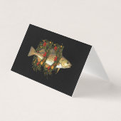 De Kerstkabeljauw (klein) Kaart (Voorkant)