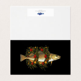 De Kerstkabeljauw (klein) Kaart