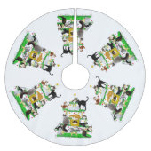 De kerstkat-boomrok kerstboom rok (Voorkant)