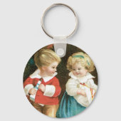 De kerstkinderen sleutelhanger (Voorkant)