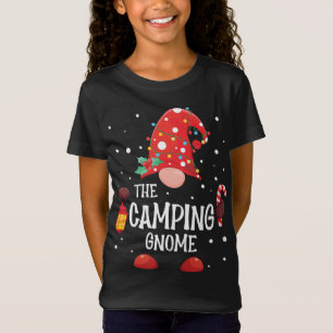 De kerstkoepel van de Camping Gnome die Familie va T-shirt