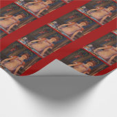 De kerstkook cadeaupapier (Hoek)