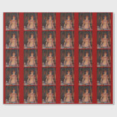 De kerstkook cadeaupapier (Vlak)