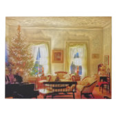 De kerstlaptop notitieblok (Voorkant)