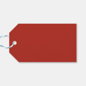 De kerstman belde | Schattige kerstfeest Cadeaulabel (Achterkant Horizontaal)