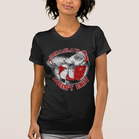 De Kerstman bestaat niet! T-shirt (Voorkant)